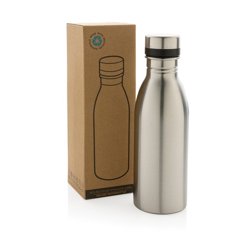 Bouteille d’eau 500ml en acier inoxydable recyclé RCS Bouteille d’eau 500ml en acier inoxydable recyclé RCS