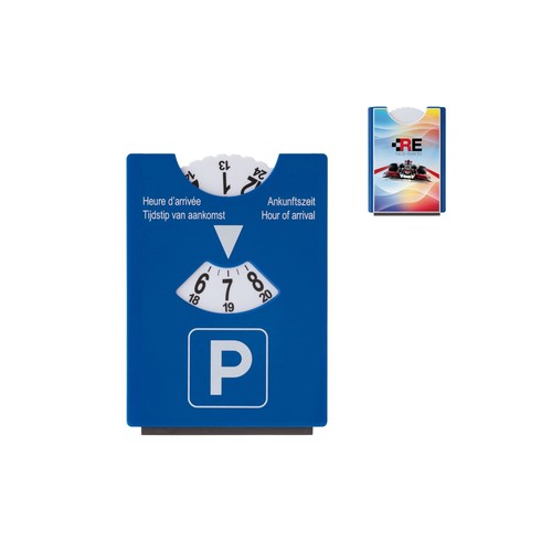 Parking disc / ice scraper Europe