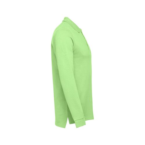 THC BERN. Polo à manches longues en coton cardé pour hommes