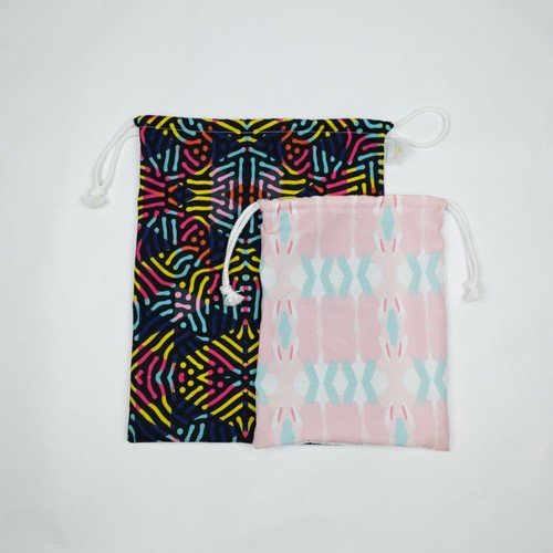 GRAND SAC POLYESTER AVEC FILET PERSONNALISABLE