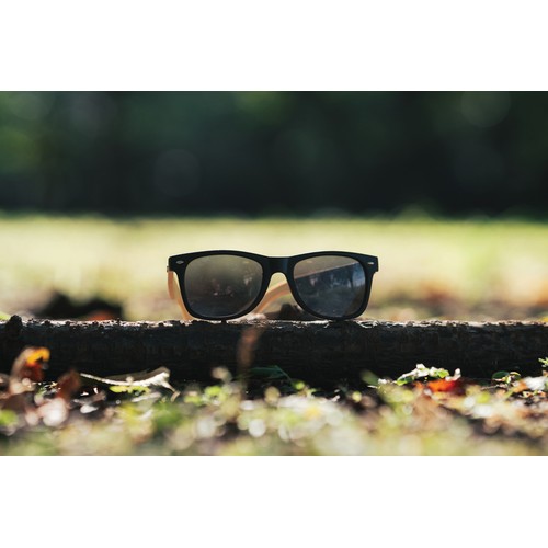 Bamboo and RCS recycled plastic sunglasses Bamboo and RCS recycled plastic sunglasses