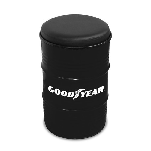 Barrel Seat Sealed Black