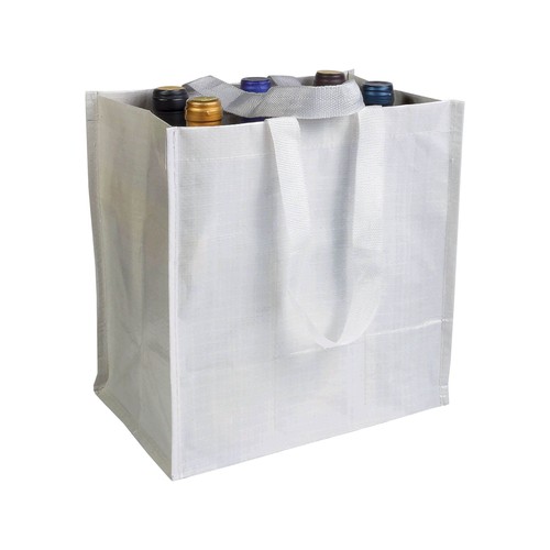 Bolsa de polipropileno laminado para 6 botellas Bolsa de polipropileno laminado para 6 botellas