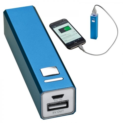 Metal power bank PORT HOPE 2200mAh