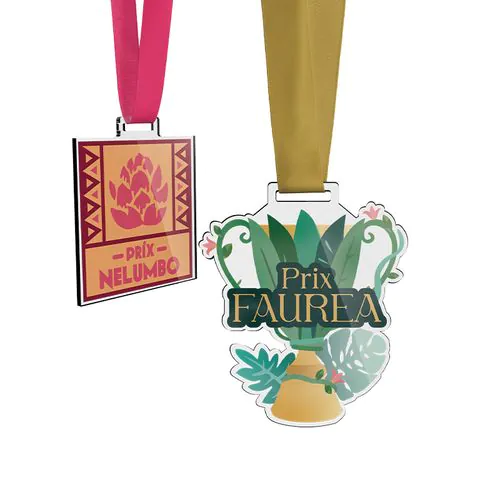 3MM THICK AND 30 TO 80CMv PLASTIC (PMMA) MEDAL WITH SATIN CORD 3MM THICK AND 30 TO 80CMv PLASTIC (PMMA) MEDAL WITH SATIN CORD