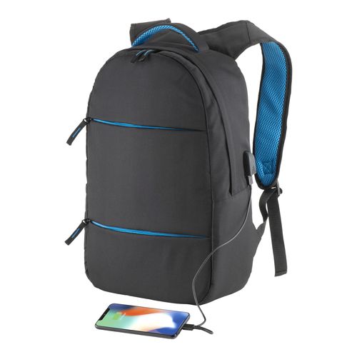 600D polyester PC backpack. Main laptop pocket and 3 front pockets. Breathable material 600D polyester PC backpack. Main laptop pocket and 3 front pockets. Breathable material