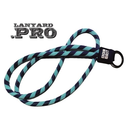 Zebra Rubber Long Woven PRESTIGE LANYARDS