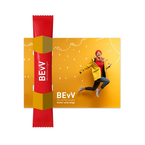 TeaFlyer incl. 1 TeaStick "Design Personalizzato"