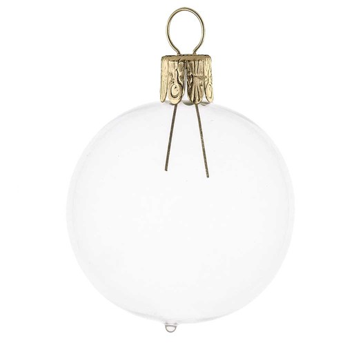 Traditional glass ball - shine-crystal clear #100 Traditional glass ball - shine-crystal clear #100