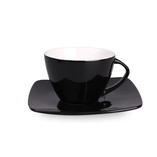 Cup Luna Set 220ml black/white Cup Luna Set 220ml black/white