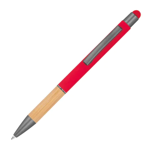 Ball pen with bamboo grip zone Ball pen with bamboo grip zone