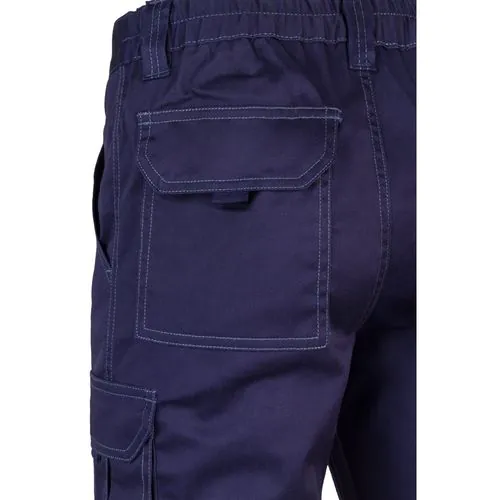 VL LUGH. Pantalon stretch, multipoches (240g/m²) en coton (46%), EME (38%) et polyester (16%) VL LUGH. Pantalon stretch, multipoches (240g/m²) en coton (46%), EME (38%) et polyester (16%)