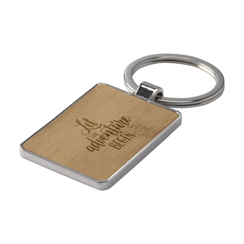 Bamboo Key Rectangle keyring Bamboo Key Rectangle keyring
