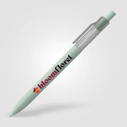 Stylo Nimbus à clip translucide rPET