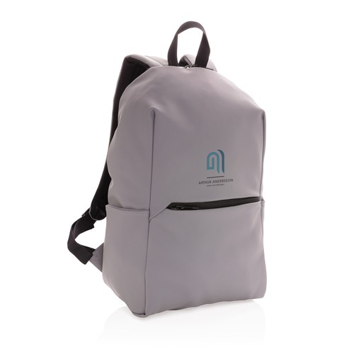 Smooth PU 15.6"laptop backpack Smooth PU 15.6"laptop backpack