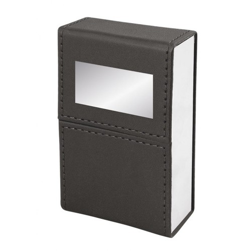 POCKET CIGARETTES CASE PU BLACK