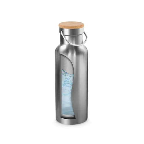 RAGNAR. Bouteille en acier inoxydable (36% recyclée) avec double parois sous vide 570 mL RAGNAR. Bouteille en acier inoxydable (36% recyclée) avec double parois sous vide 570 mL