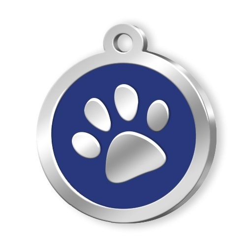 MEDAILLE CERCLE PATTE BLAUE