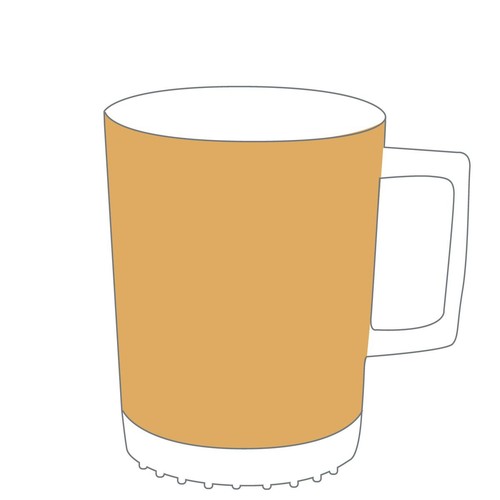 Inovative SoftPad Mug with Logo-Printing - Shape 352 Inovative SoftPad Mug with Logo-Printing - Shape 352