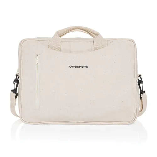 Laluka AWARE™ recycled cotton 15.4 inch laptop bag