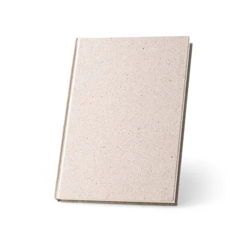 ORGANIC RIGID. Bloc-notes A5 avec couverture rigide fabriquée à partir de matière organique d'éléphant (80%) ORGANIC RIGID. Bloc-notes A5 avec couverture rigide fabriquée à partir de matière organique d'éléphant (80%)