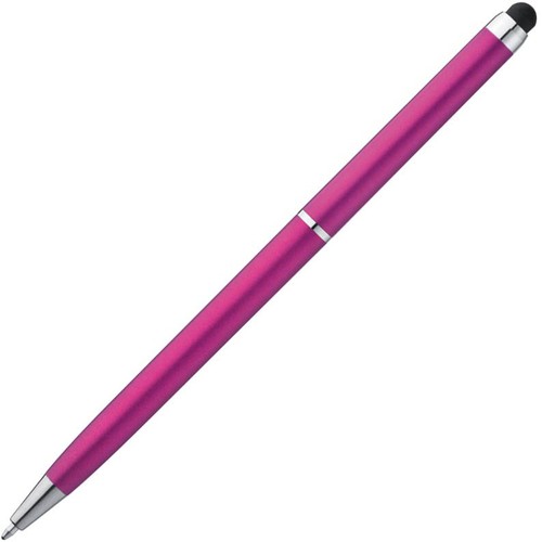 Plastic pen with touch function