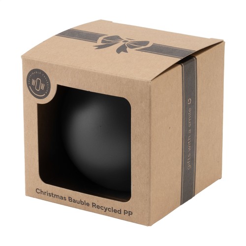 Christmas Bauble Ø7cm Recycled PP Box - Made in Europe Christmas Bauble Ø7cm Recycled PP Box - Made in Europe