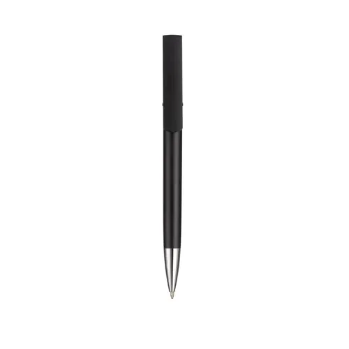 Stylo à bille en plastique avec corps métallique, support pour téléphone portable