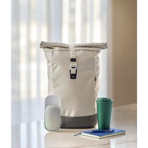 rPET (600D) roll-top backpack Marlene