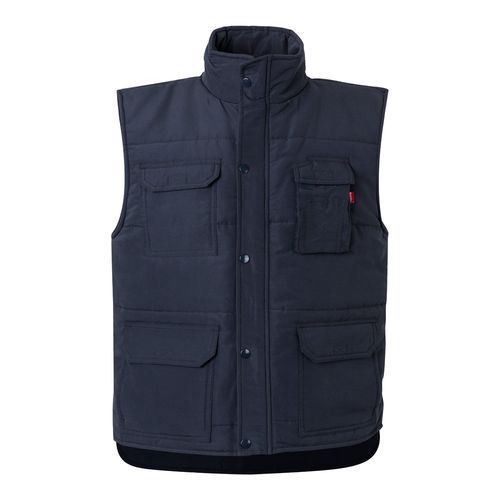 VL MEFITIS. Multi-pocket padded vest (220g/m²), in polyester (100%) VL MEFITIS. Multi-pocket padded vest (220g/m²), in polyester (100%)