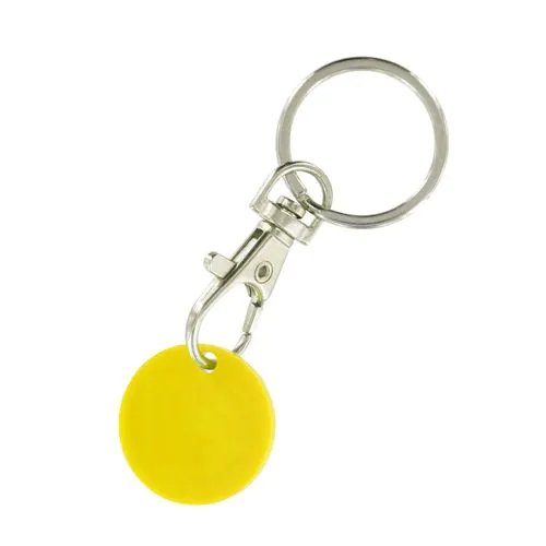 sleutelhanger met winkelmuntje
