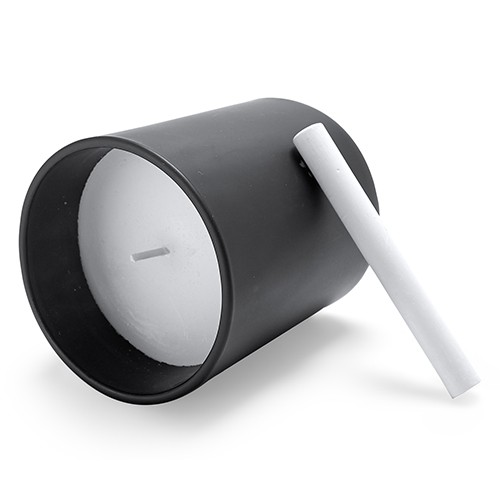 Candle slate jar with chalk Fersinone Candle slate jar with chalk Fersinone