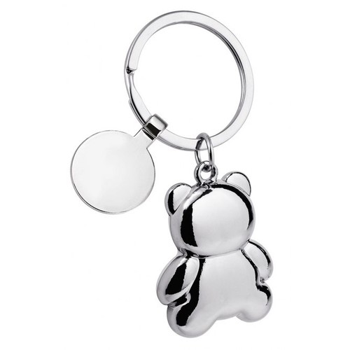 KEY CHAIN BEAR WHITE - NO BOX