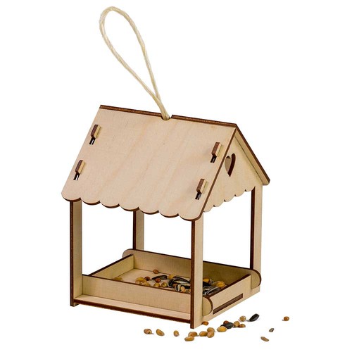 Birdhouse - Christmas - without laser engraving