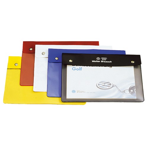 CreativDesign® Vehicle document holder "Foil 2" Normal foil black