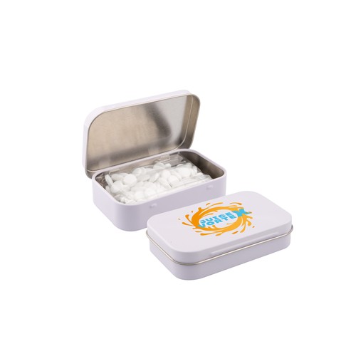 Large hinged tin Large hinged tin