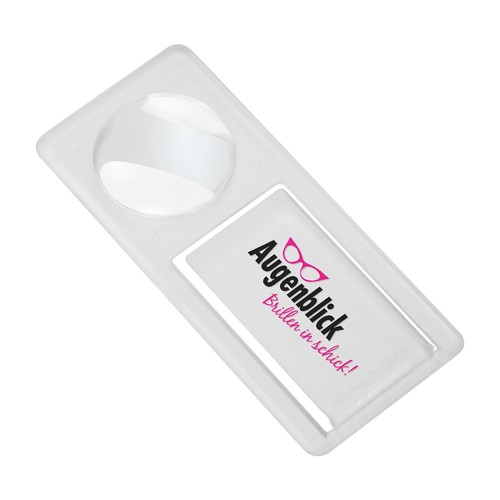 Clip con lente di ingrandimento Clip con lente di ingrandimento