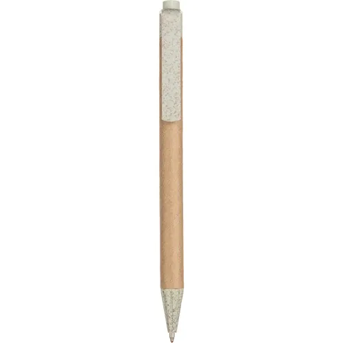 BALLPOINT PEN IN RECYCLED CARDBOARD AND WHEAT STRAW + ABS BALLPOINT PEN IN RECYCLED CARDBOARD AND WHEAT STRAW + ABS