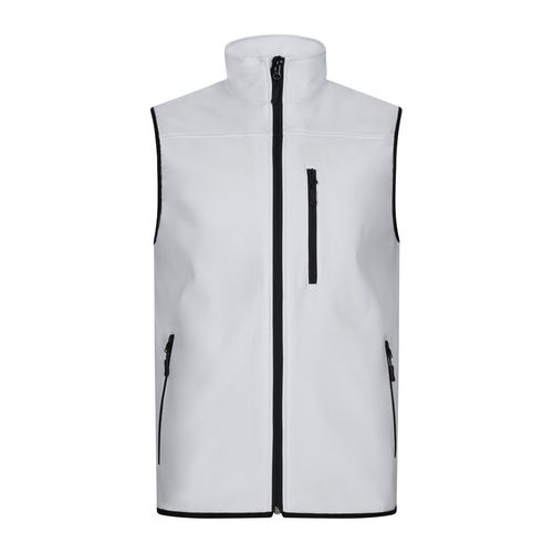 VL VARUNA. Soft shell vest (280g/m²), with polar lining, in polyester (94%) and elastane (6%) VL VARUNA. Soft shell vest (280g/m²), with polar lining, in polyester (94%) and elastane (6%)