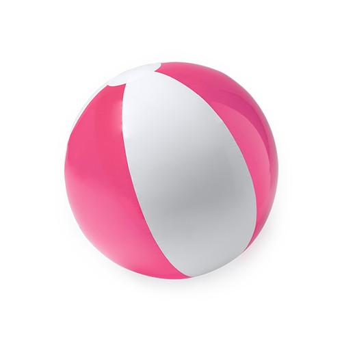 Inflatable ball with alternating translucent and s Pilar Inflatable ball with alternating translucent and s Pilar