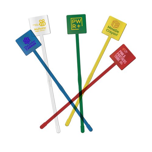 AGITATEUR COCKTAIL CARRE SPATULE 190 mm AGITATEUR COCKTAIL CARRE SPATULE 190 mm