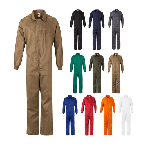 VL YAMA. Twill jumpsuit (200g/m²), van katoen (35%) en polyester (65%)