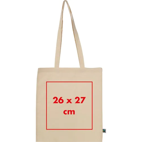 Borsa di cotone fairtrade LETIZIA Borsa di cotone fairtrade LETIZIA