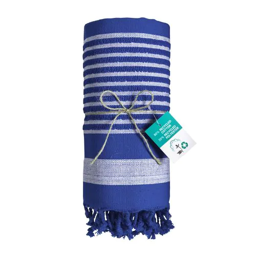 350 g/m2 recycled cotton beach towel/pareo