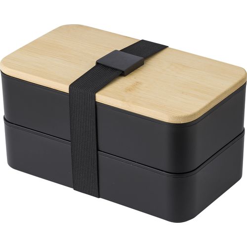 Lunch Box con doppio scomparto in PP Maxton