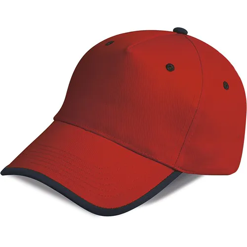 CASQUETTE 5 PANNEAUX EN 80% POLYESTER-20% COTON CASQUETTE 5 PANNEAUX EN 80% POLYESTER-20% COTON