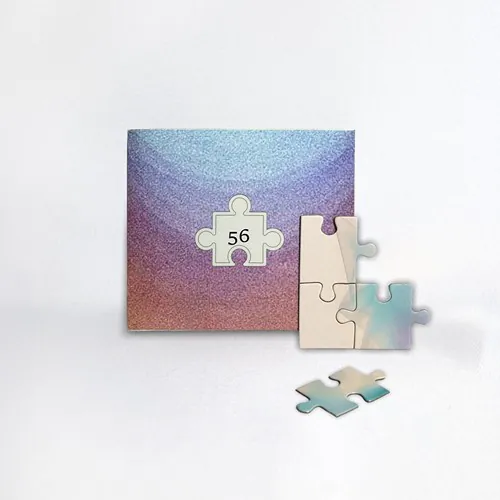 56-Piece Puzzle in Customizable Cardboard Box 56-Piece Puzzle in Customizable Cardboard Box