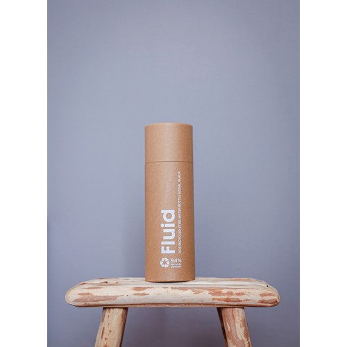 Fluid RCS certified recycled steel water bottle 600ml Fluid RCS certified recycled steel water bottle 600ml