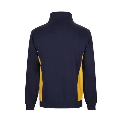 VL SVAROG. Sweat bicolore en éponge (260g/m²), en polyester (65%) et coton (35%)