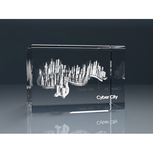 Bloc de verre, 70x60x40mm Bloc de verre, 70x60x40mm